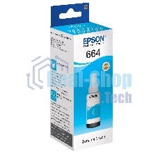 Чернила для Epson C13T66424A Epson L100 (cyan) 70 мл