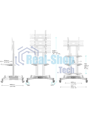 Стойка для телевизора Onkron TS1351 белый 32