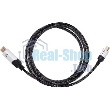 Кабель-переходник miniDisplayPort M-> HDMI M 4K@60Hz 1,5 м VCOM