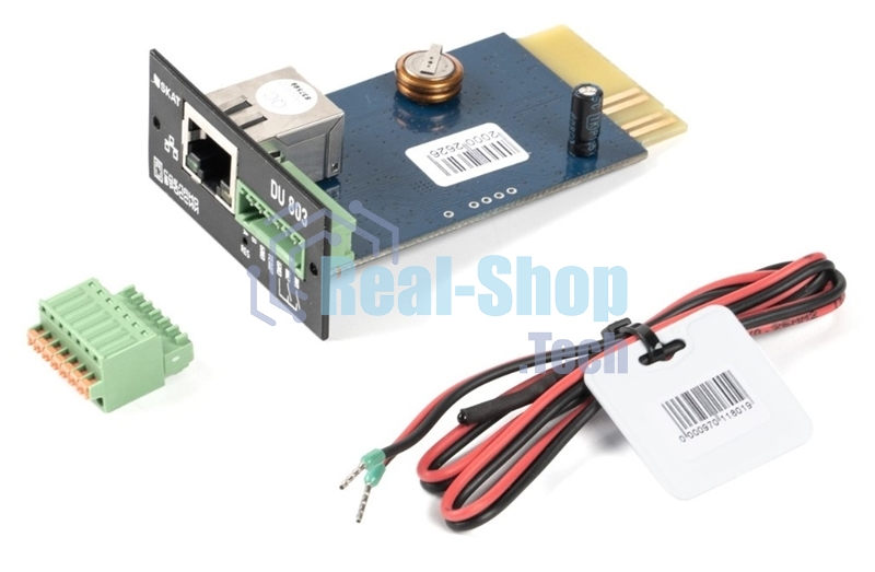 SNMP-модуль Бастион DU 803 SKAT UPS-1000-10000 RACK Мониторинг и упр-е по Ethernet