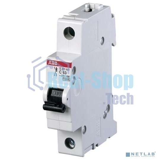 Выключатель автоматический модульный 1п C 10А 6кА SH201 ABB 2CDS211001R0104