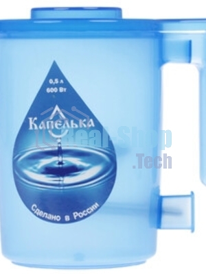 Чайник электрический Капелька, 0,5 л, 600 Вт, синий