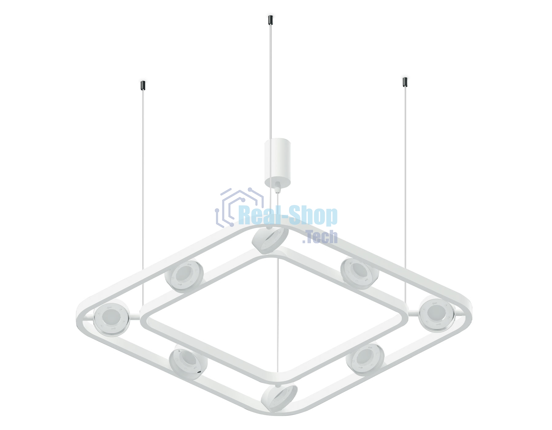 Корпус светильника C9177/8 SWH белый песок 700*700*800mm GX53/8