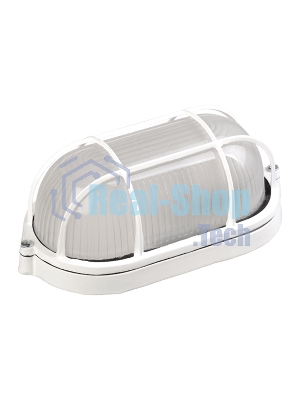 Светильник IEK LNPP0-1202-1-100-K01 НПП1202 белый/овал с реш. 100Вт IP54 IEK