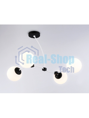 Светитльник Ambrella Light TR2542/4 WH/BK белый/черный E27/4 max 60W 700*450*450
