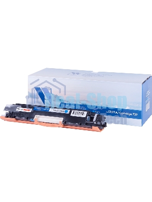 Картридж лазерный NVPrint совместимый HP CE311A/Canon729 Cyan для LJ Color CP1025 (1000k)