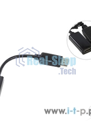 Кабель-переходник DP --> HDMI-F 0.2m, Telecom (TA553)