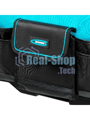 Сумка для инструмента Gross 460х240х340мм, выдвижная рукоятка, колеса