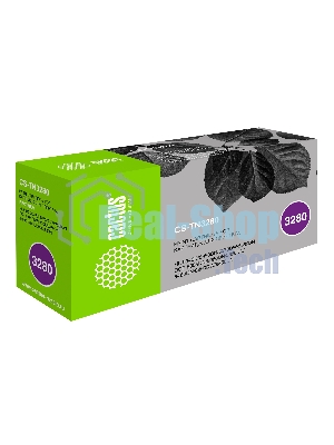 Картридж лазерный Cactus CS-TN3280 черный (8000 стр.) для Brother DCP-8085/8085DN/HL-5340/5340D/5350/5350DN/5370/5370DW/MFC-8880/8880DN