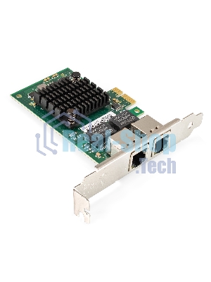Сетевой адаптер ExeGate EXE-I350-T2v1 (PCI-E x1, порты 2xRJ45 (медные), 10/100/1000Mbps, Gigabit NIC Intel Chipset NHI350AM2)