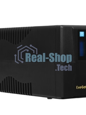 Источник бесперебойного питания ExeGate Smart LB-800.LCD.AVR.4C13 (800VA/480W, LCD, AVR, 4*C13, батарея 12V 9Ah, Black)