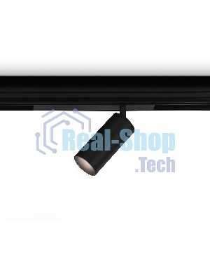 Управляемый светодиодный светильник для шинопровода Magnetic Ambrella light GL1222 BK черный IP20 18W 3000K-6400K 220V 36° D55*120 (Без ПДУ)