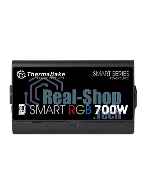 Блок питания Thermaltake Smart RGb (PS-SPR-0700NHSAWE-1), 700Вт, 80 PLUS, 120мм, черный