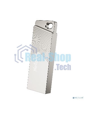 Флешка USB Netac UM1 (NT03UM1N-016G-32PN), 16Gb, USB 3.2, R/W 150/45, серебристый