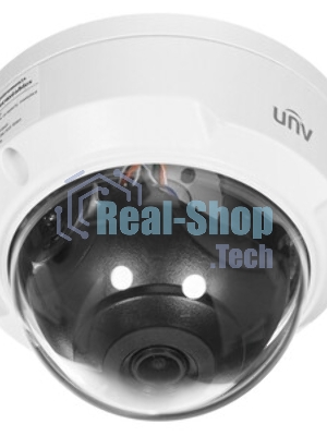 Видеокамера IP купольная антивандальная Uniview IPC322SB-DF28K-I0 - 1/2.8