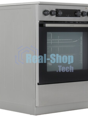 Плита электрическая Gorenje GECS6C70XC серебристый, конфорок 4 электрических, духовка 71 л, 60 см x 85 см x 60 см