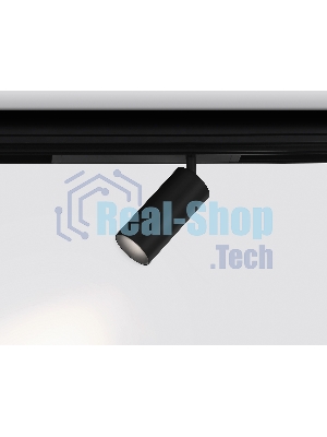 Управляемый светодиодный светильник для шинопровода Magnetic Ambrella light GL1222 BK черный IP20 18W 3000K-6400K 220V 36° D55*120 (Без ПДУ)