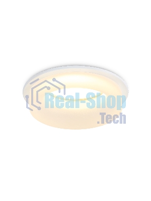 Светильник Ambrella light TN1302 WH/FR белый/белый матовый MR16 GU5.3 D80*42