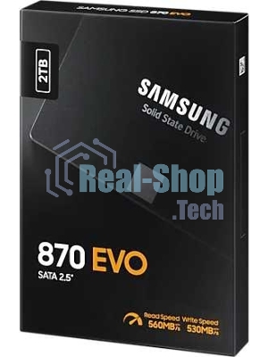 Накопитель SSD Samsung 870 EVO, 2Tb, SATA III, 2.5