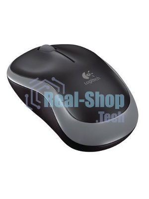 Мышь беспроводная Logitech M185 серый/черный, 1000 dpi, радиоканал, USB, кнопки - 3