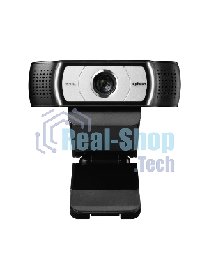 Веб-камера Logitech C930s Pro HD 1920x1080, 30 кадр/с, USB Type-A, микрофон (2 шт, шумоподавление), шторка приватности, автоматическая фокусировка, автоосвещение, универсальное крепление