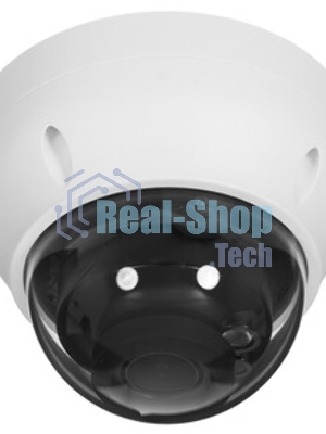 Купольная IP-видеокамера Dahua DH-IPC-HDPW1431R1P-ZS-S4 4Мп, 1/3” CMOS, моторизованный объектив 2.8~12мм, ИК-подсветка до 40м, IP67, корпус: пластик