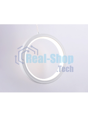 Настенный светодиодный светильник Ambrella light FL51651/1+1 WH/CH белый/хром 10W 4200K 500*227*90