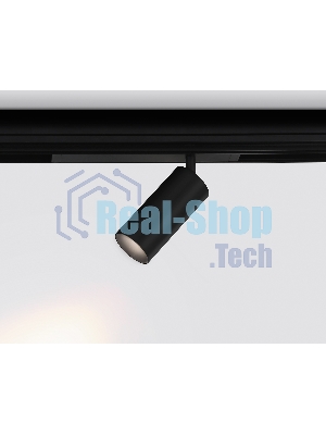 Управляемый светодиодный светильник для шинопровода Magnetic Ambrella light GL1222 BK черный IP20 18W 3000K-6400K 220V 36° D55*120 (Без ПДУ)