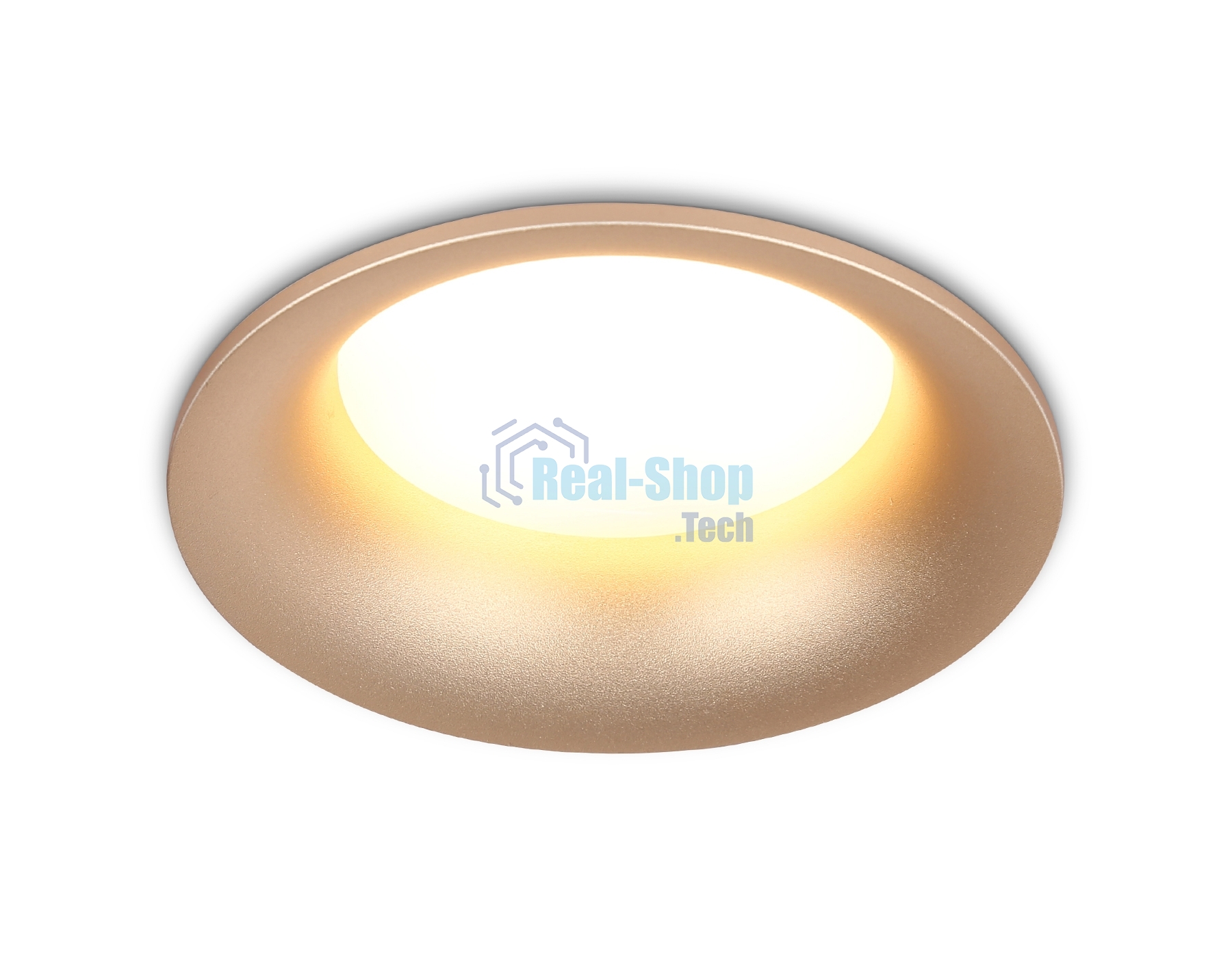 Светильник Ambrella light TN51812 GD золото GX53 max 15W D105*36