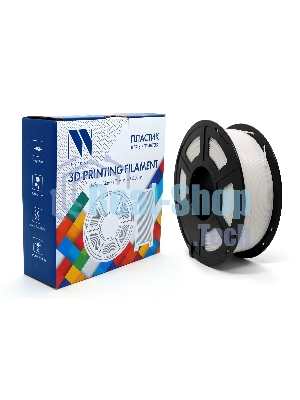 Филамент NVPrint PLA White для 3D печати диаметр 1.75мм длина 330 метров масса 1 кг