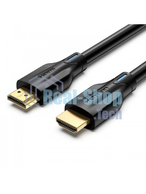 Кабель Vention HDMI 2.1 Cable 1M черный Metal Type