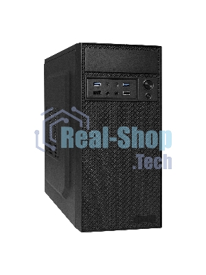 Компьютерный корпус Minitower ExeGate EX291271RUS BAA-109U2 (mATX, без БП, 2*USB+2*USB 3.0, аудио, черный)