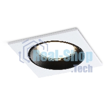 Светильник встраиваемый A8925 WH/BK белый/черный MR16 GU5.3 92*92*24