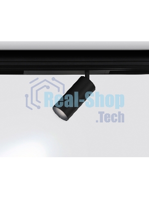 Управляемый светодиодный светильник для шинопровода Magnetic Ambrella light GL1222 BK черный IP20 18W 3000K-6400K 220V 36° D55*120 (Без ПДУ)