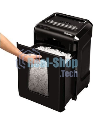 Шредер Fellowes Powershred 92Cs FS-1719301 P-4, 4х38мм, 18лст., 25лтр., уничтожает: скобы, карты, скрепки, CD