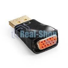 Переходник DisplayPort-VGA ExeGate EX-DPM-VGAF (20M/15F)