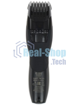 Триммер Panasonic ER-GB42-K520 для стрижки бороды и усов, работает от аккумулятора, черный