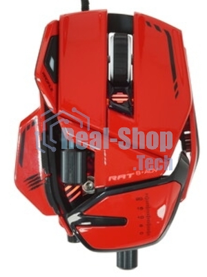 Мышь проводная Mad Catz R.A.T. 8+ ADV красный, 20000 dpi, USB, кнопки - 11