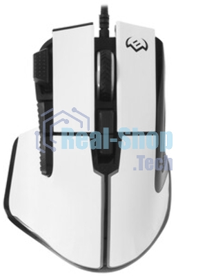 Мышь проводная SVEN RX-G990 белый, 12400 dpi, USB, кнопки - 9