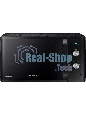 Микроволновая печь Samsung MS23K3614AK черный, 23 л, 800 Вт, переключатели - поворотный механизм