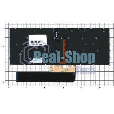 Клавиатура для ноутбука Lenovo Yoga 6 13ABR8, черная