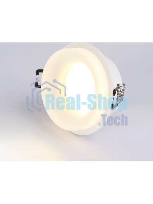 Светильник Ambrella light TN1302 WH/FR белый/белый матовый MR16 GU5.3 D80*42