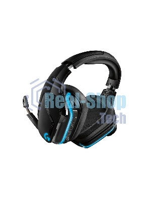 Гарнитура Logitech G935 чёрный, беспроводная + проводная, 2.4 ГГц/3.5 мм, до 12 ч, DTS 7.1 Surround, LIGHTSYNC RGB