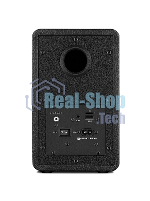 Акустическая система SVEN SPS-730 2.0 черные (2x25Вт, экокожа, USB/SD, пульт ДУ, Bluetooth)