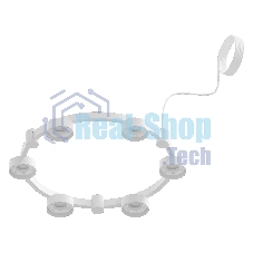 Корпус светильника C9231/6 SWH белый песок D550*70.5mm GX53/6