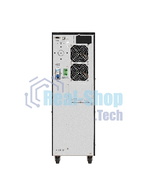 Источник бесперебойного питания On-line ExeGate PowerExpert TL-575-10kVA.240V.LCD.AVR.T.USB.RS232.SNMP 10000VA/10000W, On-Line, PF=1, LCD, клеммы, RS232, USB, SNMP-slot, встроенные батареи 12V 7.2Ah -20шт, возможность подключения до 4 внешних батарейных блоков 240В, Tower, металлический корпус на колесиках, черный