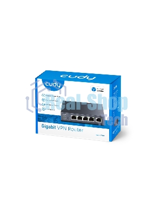 Маршрутизатор Cudy R700, 1×WAN + 3×WAN/LAN + 1×LAN
