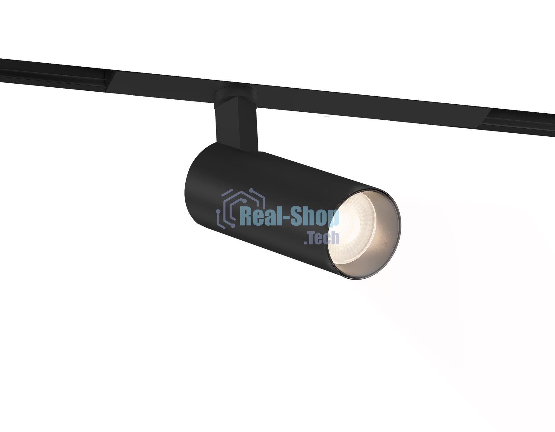 Трековый акцентный светильник Ambrella light GL8005 BK черный IP20 9W 3000-6000K 220V 24° D50*125