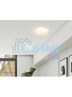 Светильник Ambrella light TN1302 WH/FR белый/белый матовый MR16 GU5.3 D80*42