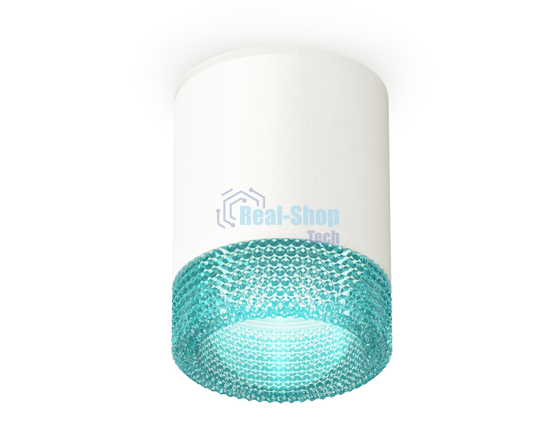 Светильник Ambrella Light XS6301043 SWH/BL белый песок/голубой MR16 GU5.3 (C6301, N6153)